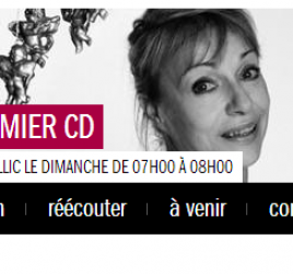 Leur premier CD, sur France Musique