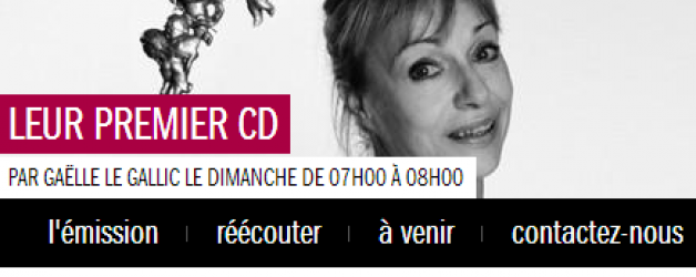 Leur premier CD, sur France Musique