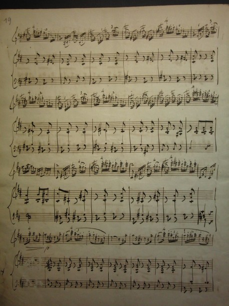 Une page du manuscrit d'Allard